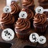 30 PCS Disco Balls Cake Decoration, 4 Sizes Disco Ball Birthday Cake Centerpiece Disco Table Decor for 1970s Music Dance Themed Party Supplies