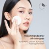 Blemish Calming Toner Pads Korean - Facial Cotton Toner Pad with Madecassoside, Cica, Niacinamide, Hyaluronic Acid to Redness Relief, Exfoliate Hydrate for Sensitive Skin - 180 + Extra 5mL