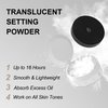 FV Matte Finish Setting Powder, Oil-Control, Pore-Minimizing, Lightweight Makeup for All Skin Tones, Talc-Free Loose Powder (04 Translucent)