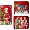 SIHPTO Christmas Magnetic Paper Dolls Dress-Up Game，Christmas Magnetic Dress Up Dolls for Girls，Magnetic Dress Up Baby，Magnetic Dress Up Book for Girls and Toddlers Aged 3+