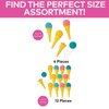 Fun Express Ice Cream Cone Shooters Toys - VBS Vacation Bible School Supplies/Décor- Set of 12 Party Supply and Classic Novelty Toys