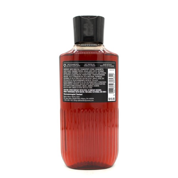 Bourbon Bath and Body, Men's 3-in-1 Hair, Face & Body Wash, 10 fl oz