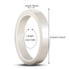4 Pieces 108 ft Heat Resistant Tape for Sublimation Clear Heat Press Dispenser Tape Shrink Transfer High Resistant Temperature Tape Thermal Tape for Electronics Printing Circuit Board Vinyl (20 mm)