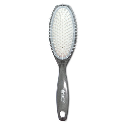 Mars Professional Pin Dog Grooming Brush, Plastic Handle and Rubber Cushion, 8.5" Length