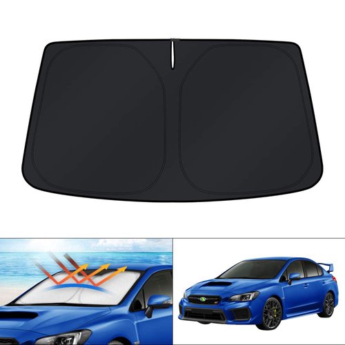 KUST Custom Fit Windshield Sun Shade for 2017-2023 Subaru Impreza WRX Sedan Impreza WRX Hatchback...