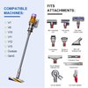 LANMU Accessory Holder Compatible with Dyson V15 V12 V11 V10 V8 V7 Outsize Gen5 Cordless Stick Vacuum Cleaner, Docking Station Attachments Organizer