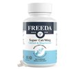 Freeda Super Cal/Mag Calcium Magnesium - Kosher Magnesium and Calcium Supplements for Women & Men - CalMag Bone & Joint Support - Vegetarian/Vegan Calcium and Magnesium Supplement - (250 Capsules)