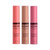 NYX PROFESSIONAL MAKEUP Butter Gloss, Non-Sticky Lip Gloss - Pack Of 3 (Angel Food Cake, Creme Brulee, Madeleine)