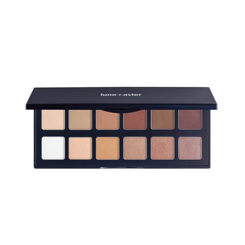 Lune+Aster Kaleidoscopic Nudes Eyeshadow Palette - Define and highlight eyes with twelve neutral-toned, ombré shades.