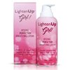 LightenUp Girl! Skin Brightening Lotion | 13.5 Fl oz / 400ml | Moisturizing, Hydrating Lotion for Even Skin Tone | with Tyrostat and Vitamin C