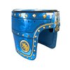 Liontouch Noble Knight Helmet, Blue | Medieval Pretend Play Toy in Foam for Children with Golden Lion Theme | Battle Armor for Dress Up & Costumes for Kids & Toddlers
