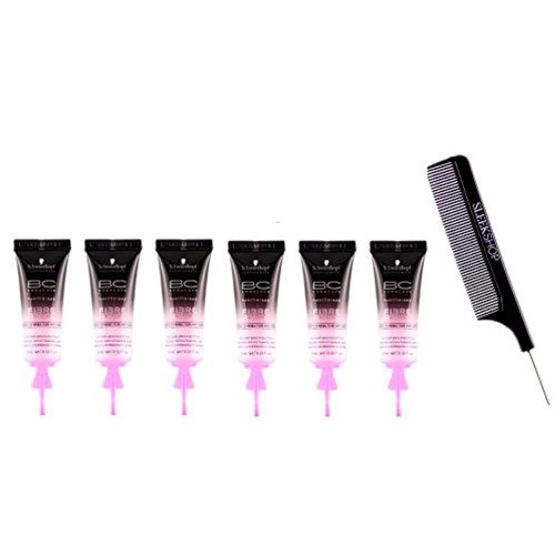 Schwarzkopf BC Bonacure Fibre Force Bond Connector Infusion (with Sleek Steel Pin Tail Comb) ((6-pack) x 0.33 oz)