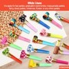 25pcs Party Blowers,Colourful Noisemakers Party Blowouts Squawkers Fringed Noise Maker,Birthday Noisemakers Birthday Blow Horns Party Whistles