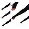 HiCool 3 Black Arm Sleeves Cover UV Sun Protection Sports Cycling Driving