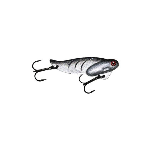 Blitz Lures Fishing Lures Metal VIB Hard Spinner Blade Baits for Bass Walleyes Trout Fishing Spoons - Blitz Blades VIB Made in USA… (Silver CISCO, 1/2OZ)