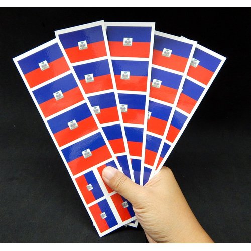 40 Tattoos: Haitian Flag, Haiti Party Favors