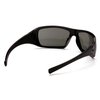 Pyramex Safety Products SB5621D Goliath Safety Glasses, Gray Polarized Lens with black Frame, Gray