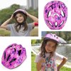 LX LERMX Kids Bicycle Helmet Ages 5-14 Adjustable from Toddler to Youth Size, Durable Helmet with Fun Designs for Boys and Girls