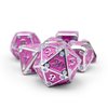 Norse Foundry Dungeon Delve Metal Dice Set - Forge Your Adventure: Premium Zinc Alloy D20 Dice Set - Complete Set for TTRPG - Boost Your Gaming Experience with Metal Dice