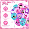 Censen 45 Pieces Spa Latex Balloons Makeup Party Decorations Balloons Makeup Spa Theme Latex Balloons Cosmetics Party Balloons for Girls Makeup Theme Spa Day Decor Supplies Indoor Outdoor