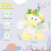 Humor Ted Singing Dancing Easter Basket Toys Duck Toys for Kids, Flapping Wings Shaking Body,Duck Musical Stuffed Animal Musical Birthday Gifts of Funny Easter Toys for Kids Toddlers,12 inch