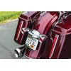 Kuryakyn 3157 Motorcycle Accessory: Curved License Plate Mount for 2010-19 Harley-Davidson Motorcycles, Chrome