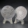 Creative Twelve Constellations Zodiac Coin Challenge Ancient Silver Commemorative Coins Home Decor Crafts Art Collection Gift (Aries)