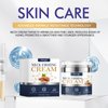 HOYGI Facial Moisturizer Neck Cream with Collagen, Hyaluronic Acid, Sweet Almond Oil, Tighten and Lift Neck Firming Cream, 1.76 Fl Oz
