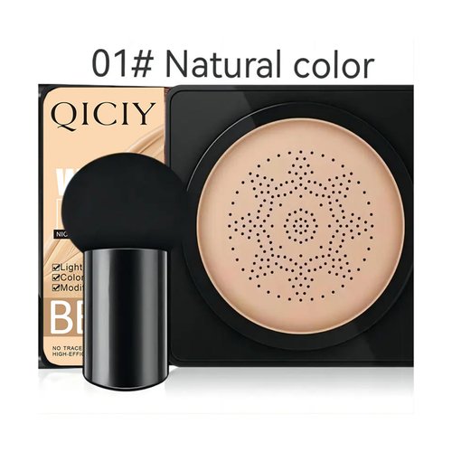 Mushroom Head Air Cushion CC Cream Foundation Makeup Concealer Makeup Base Primer Moisturizing Waterproof Natural Color