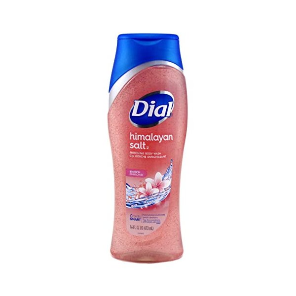 Dial Skin Therapy Replenishing Body Wash, Himalayan Pink Salt & Water Lily 16 oz (Pack of 2)
