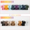 16 Pack Medium Small hair clips for Women 2 Inch Small Matte Rubber Coating Hair Claw Clips for Women Thin Short hair,Strong Hold jaw clips