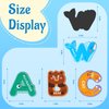 Magnetic Letters for Toddlers 1-3, 26PCS Cute Animal Alphabet Magnets Letters Learning Toys for Toddlers 1-3 Uppercase ABC Magnets for Refrigerator Best Gifts for Birthday Christmas Stocking Stuffers