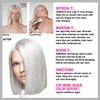 NO FADE FRESH Icy Silver Platinum Color Depositing Conditioner - Semi Permanent Hair Color with BondHeal Bond Rebuilder - Silver Hair Dye, Toner to Remove Yellow - Deep Conditioner Hair Mask 6.4 oz