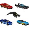 Hot Wheels Batman 5-Pack, Set of 5 Batman-Themed Toy Cars in 1:64 Scale (Styles May Vary)