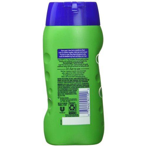 Suave Kids 2 in 1 Shampoo and Conditioner, Strawberry Smoothers, 12 Fl Oz (Pack of 1)
