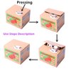 ALIMITOPIA Saving Money Box,Vocal Mischief Stealing Coin Piggy Bank Coin Storage Pot (Cartoon Cat)