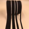 XMRIBBON Black Velvet Ribbon Single Sided,1 1/2 Inch by 10 Yards Spool