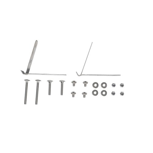 Extreme Max 3005.3386 Replacement J-Hooks for Aluminum Pontoon/Dock Ladder