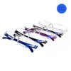 DOOViC 5 Pack Rimless Reading Glasses Blue Light Blocking Computer Readers Anti Eyestrain 3.50