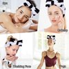 Casoty 6 Pcs Spa Headband Skincare Headband and Wristband Set, Headband for Washing Face, Face Wash Headband and Wristband Set, Spa Gifts for Girls, Hair Headband for Face Washing Shower Yoga