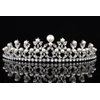 Bridal Floral Rhinestone Crystal Pearl Prom Wedding Tiara Crown T906
