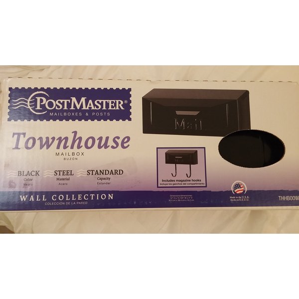 PostMaster Townhouse Horizontal Wall-Mount Mailbox