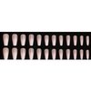 Hkanlre Coffin Press on Nails Medium Fake Nails Coffin Jelly Full Cover Ballerina Ndue False Nails for Women and Girls 24PCS