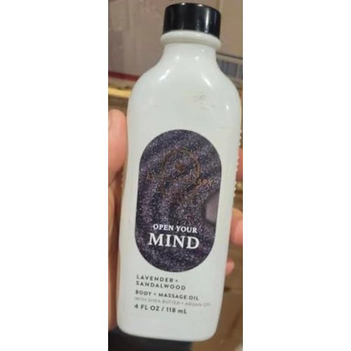 Lavender Sandalwood Bath Body Aromatherapy Body Massage Oil Natural Essential Oils Works 4 oz