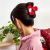 Hello Kitty x Kitsch Recycled Plastic Puffy Medium Hair Clips for Women - Medium Claw Clips for Thin Hair, Claw Hair Clips for Short Hair, Medium Hair Claw Clips for Women, Cute Hair Claws, Kitty Face