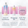 MopTop Curly Hair Bundle: Moisturizing Leave-In Conditioner with Mongongo Oil, Defining Lightweight Curl Gel for Wavy and Curly Hair Routine, Women's Haircare