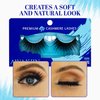 AWAKIIN 4D Premium Cashmere Natural False Lashes Eyelash Extension Self Adhesive Fake Reusable False Long Eyelashes Natural Look Strip Fluffy Wispy Lashes Natural Look Lash Extension Volume (Angel)