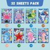 Jovial & Joyful 32 Sheets Sea Animals Make Your Own Stickers, Make a Face Sticker Sheets for Kids, Octonauts Birthday Party Supplies, Under the Sea Party Favors, Return Gifts for Birthday Party