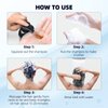 Ivnil Meidu Black Hair Dye Shampoo 3 in 1 for Gray Coverage Hair Color Shampoo for Women & Men Instant Herbal Natural Plant Hair Dye Shampoo Champu Para Canas Mujer