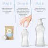 Fabtab Plant-based, Plastic-free Hand Soap Kit - Foaming Hand Wash Tablets - Refreshing Variety Scents - No Harsh Chemicals - 3x 11.09 Fl Oz Glass Bottles